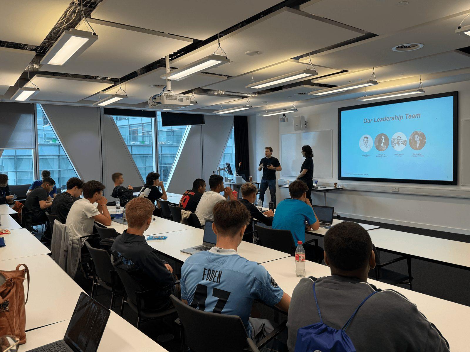 Designing Your Football Legend for Manchester City FC Sports Business School